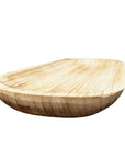 Oval Wooden Bowl