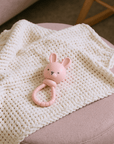 Pink Bunny Sweetie Rattle™