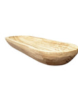 Oval Wooden Bowl
