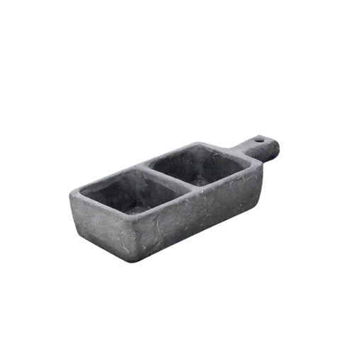 Scoop Square Industrial Vintage - Candle Holder