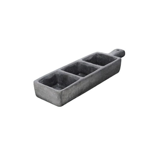 Scoop Square Industrial Vintage - Candle Holder