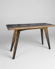 A rectangular Avenue sofa table made of Canadian solid wood with a natural wood finish.