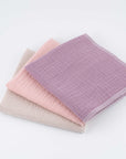 Cotton Muslin Washcloths (3 pk)