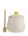 Daisy Honey Pot & Drizzler