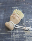 Refillable Sisal Dish Hand Brush