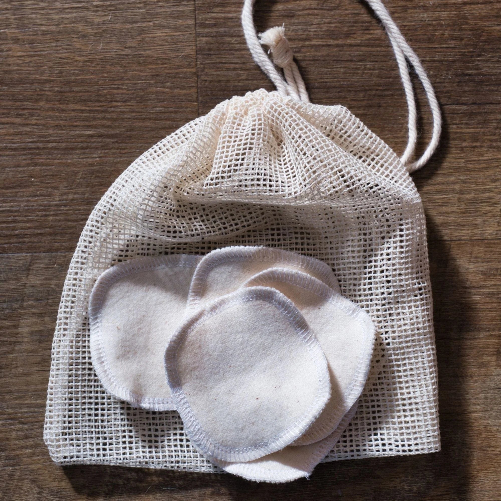 12 Reusable Facial Rounds + Laundry Bag