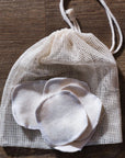 12 Reusable Facial Rounds + Laundry Bag