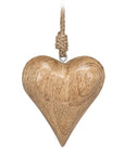 Wooden Heart Ornament