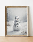 Jack Frost Holiday Art Print