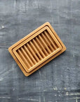 Dual-layer Bamboo Soap Dish