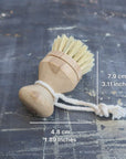 Refillable Sisal Dish Hand Brush