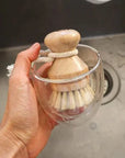 Refillable Sisal Dish Hand Brush