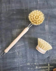 Sisal Dish Brush Refill (handle brush)