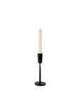Luna Forged Candlestick, Black