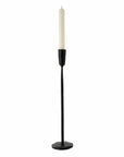 Luna Forged Candlestick, Black