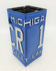 Michigan License Plate Pencil Holder
