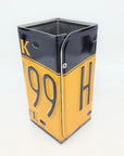 Back of New York License Plate Pencil Holder