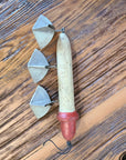 Wooden Fishing Lure - Red & White