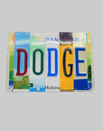 Dodge License Plate Sign - Reclaimed
