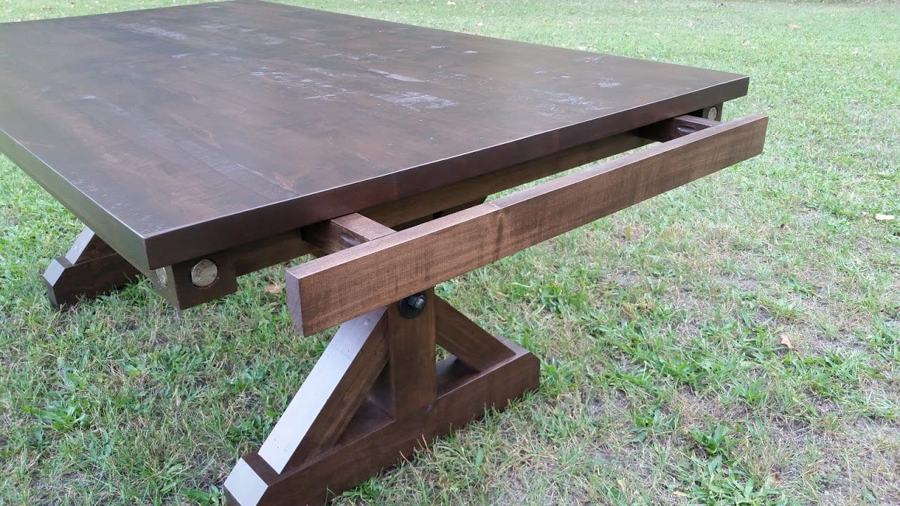 Brewster Table side angle