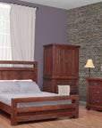 Timber Bed with complete bedroom set