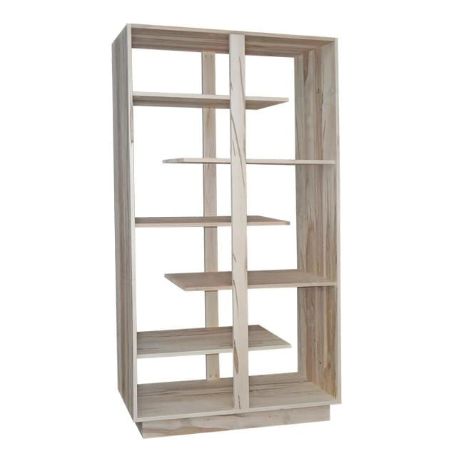 Open Concept Staggered Bookshelf