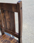 Timber Slat Back Chair