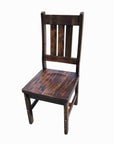 Timber Slat Back Chair