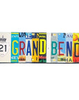 Grand Bend License Plate Sign - Reclaimed