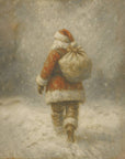 Santa Art Print