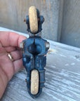 Cast Iron Champion Motorcycle toy with Police Officer