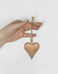 Wooden Heart Ornament
