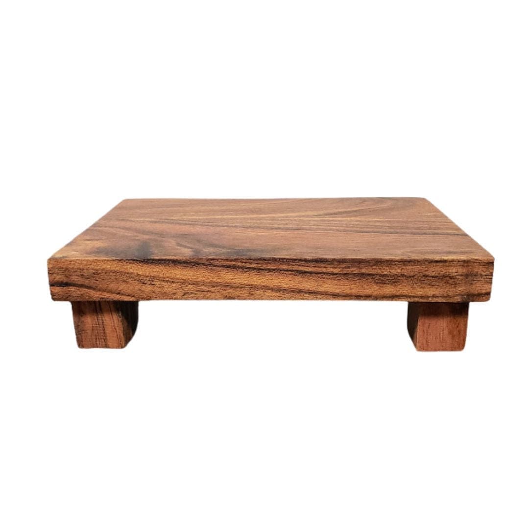 Square Leg Wooden Riser – Rustic to Refined