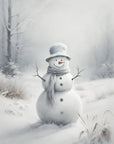 Jack Frost Holiday Art Print