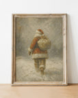 Santa Art Print