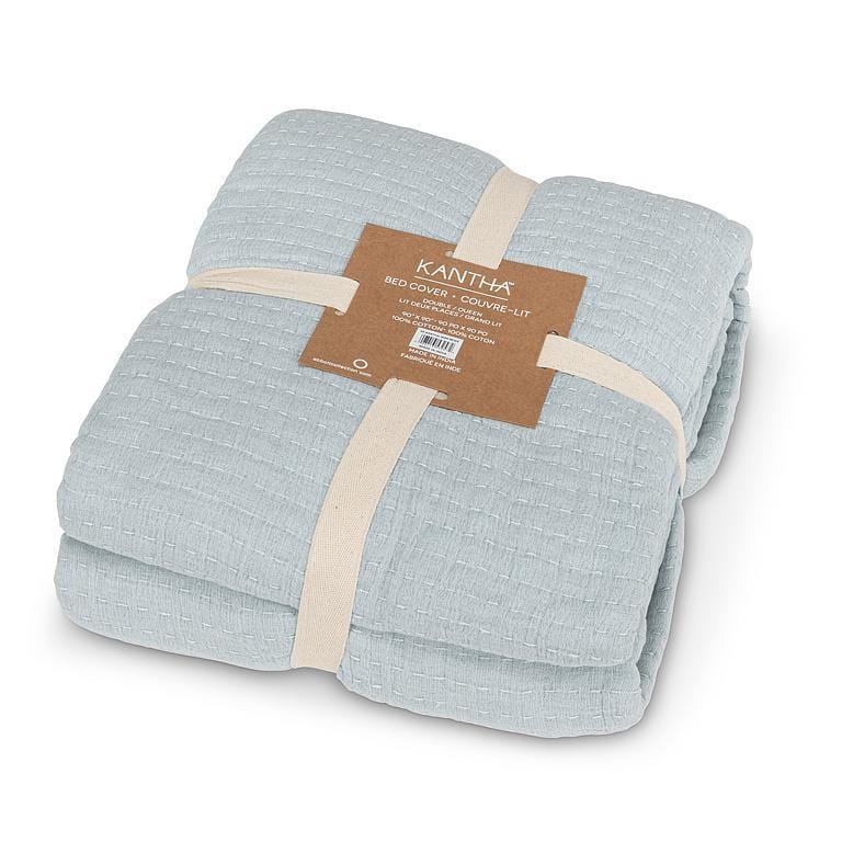 Overstitch Double/Queen Bed Cover