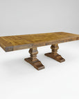 Century Double Pedestal Table