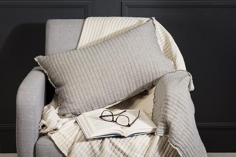 Overstitch Rectangle Pillow