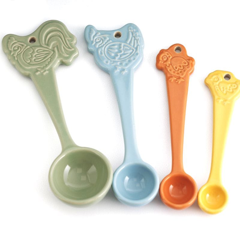 Home to Roost Measuring Spoons - Set of 4
