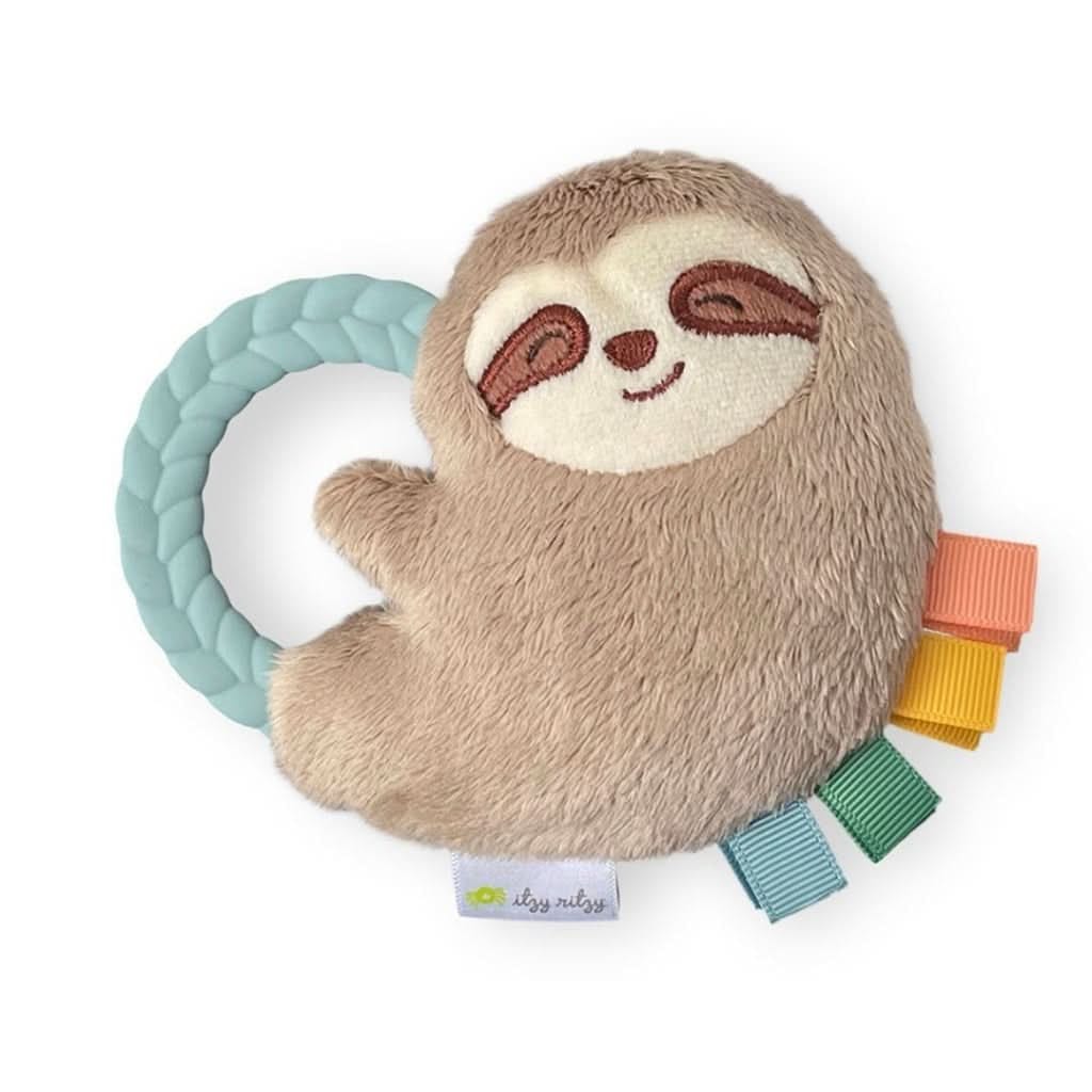 Ritzy Rattle Pal™ Plush Rattle Pal With Teether - Sloth