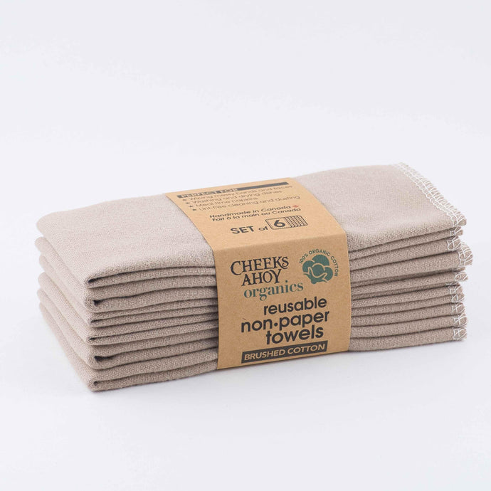 Reusable Non-paper Towels (6 pk)