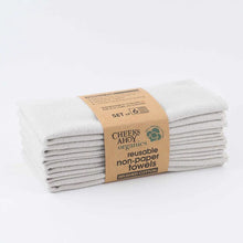 Load image into Gallery viewer, Reusable Non-paper Towels (6 pk)
