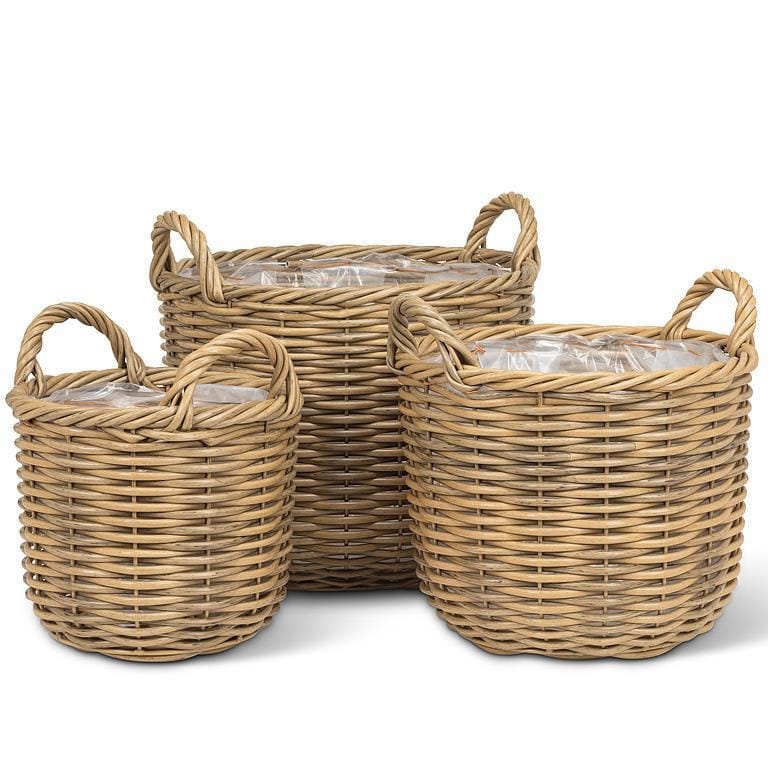 Tall Baskets with Handles