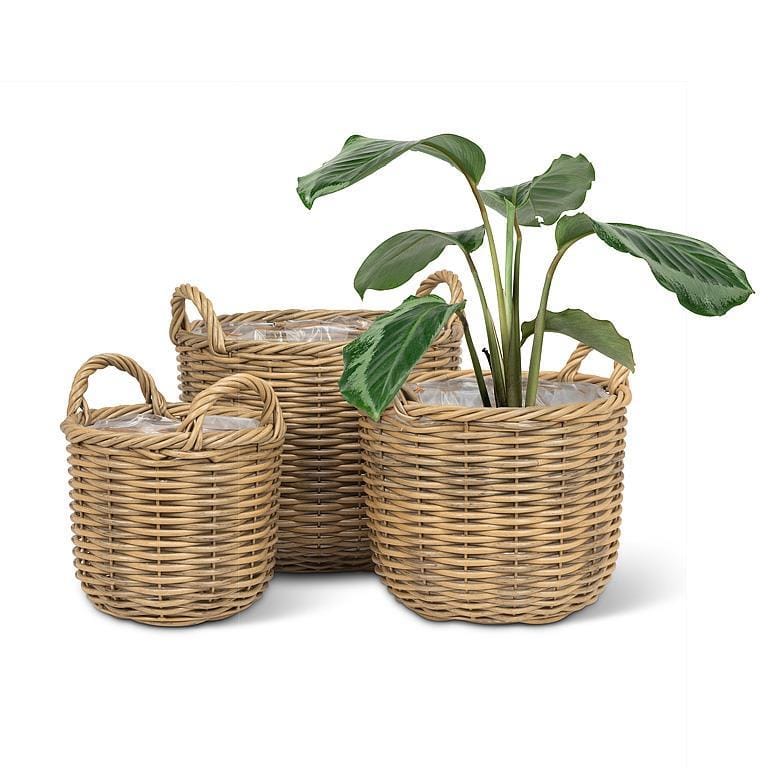 Tall Baskets with Handles
