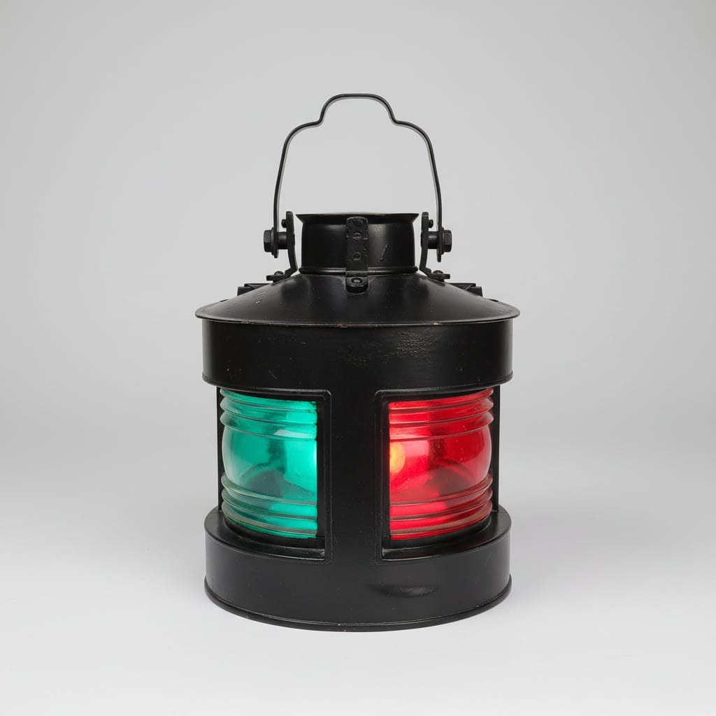 Vintage 1944 GPL Nautical Lantern