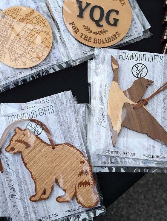 Canada Christmas Tree Ornament