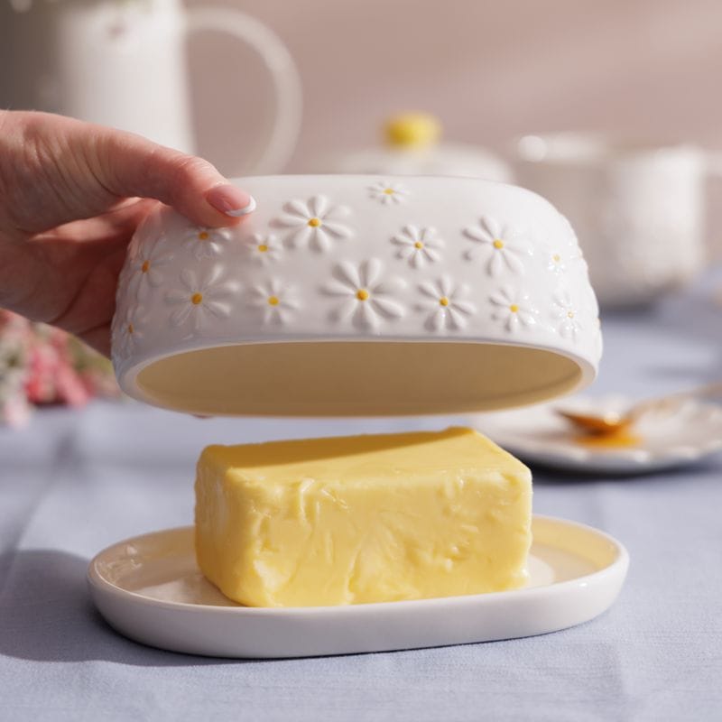 Daisy Butter Dish