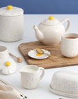 Daisy Honey Pot & Drizzler