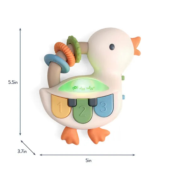 Bitzy Tunes Light-up Interactive Piano Toy