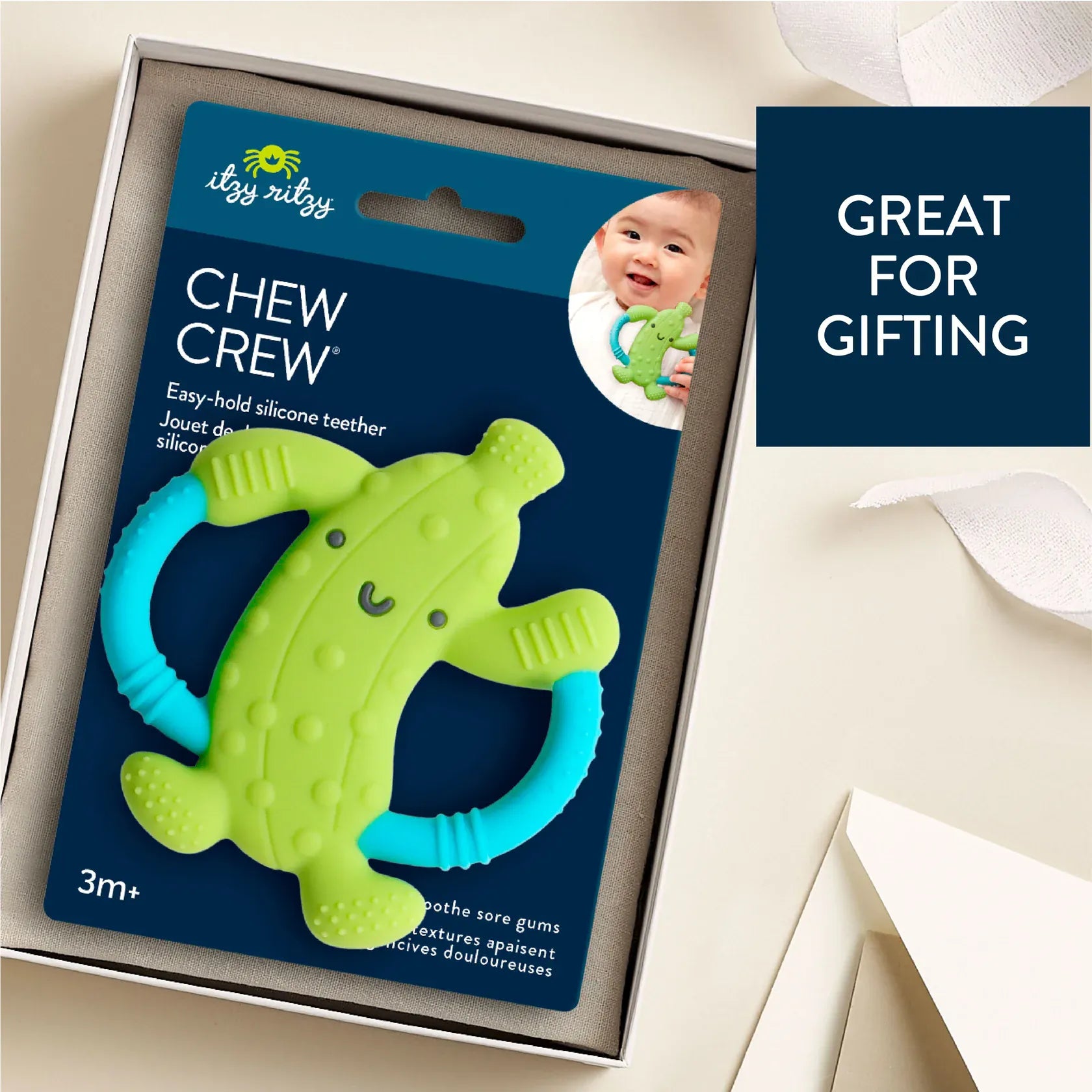 Chew Crew™ Silicone Handle Teether